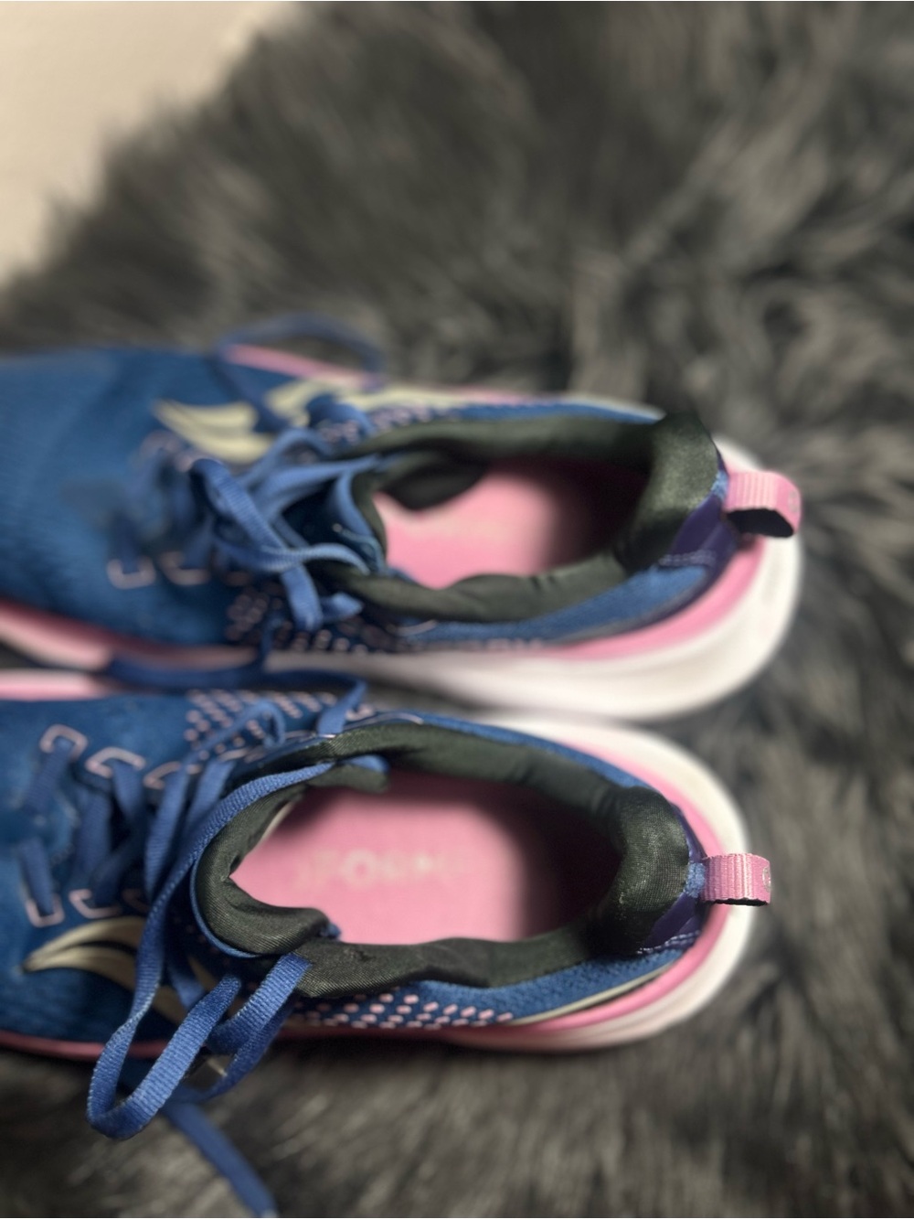 Saucony Guide 17 Stabiltiy Running NavyOrchid Lace Up Running Sneakers Size 8.5 - Picture 12 of 12